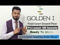 Golden i office space  food court  studio apartment  retail shop in noida extension  8700297426