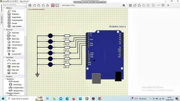 TUGAS BUAT LED ARDUINO UNO PADA SIMULIDE