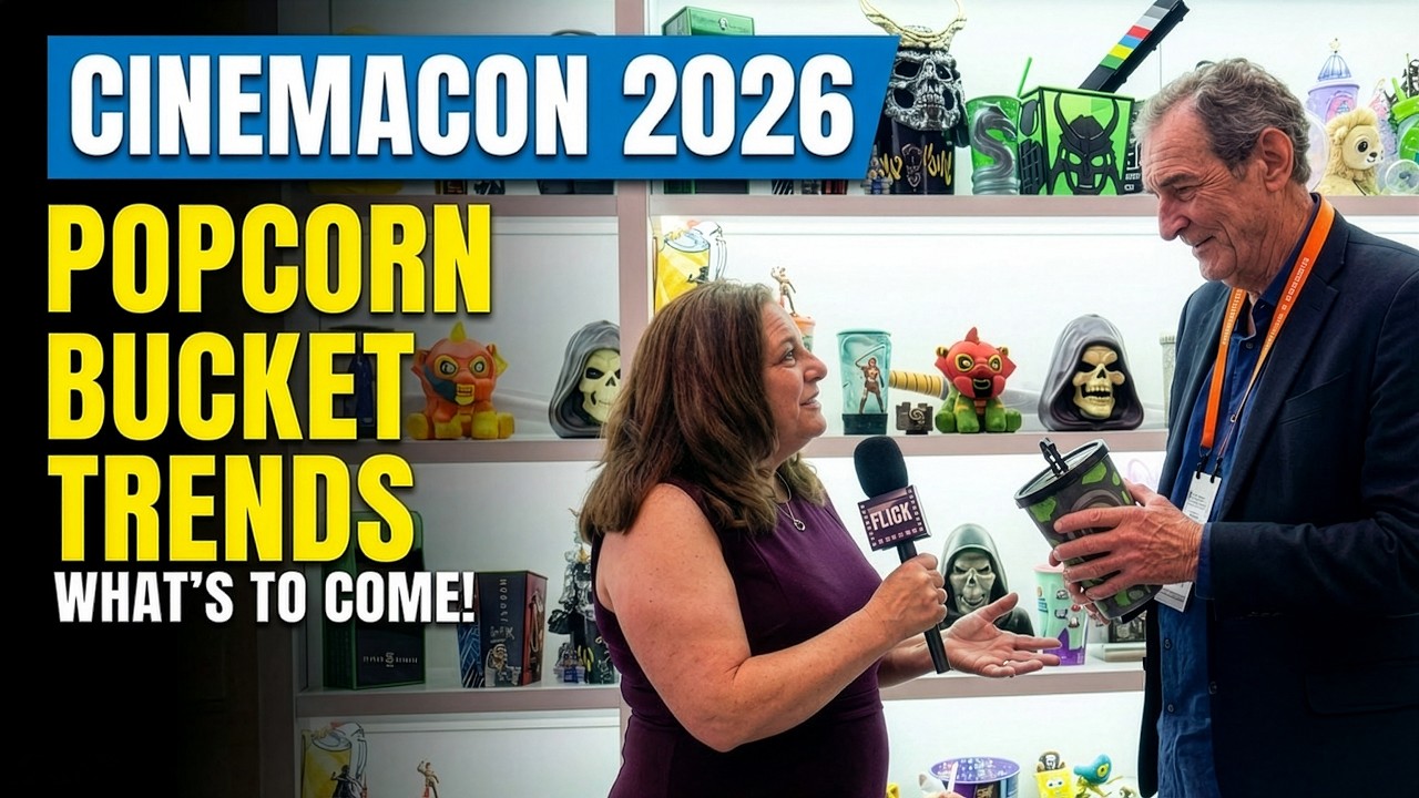 CinemaCon 2026 Popcorn Bucket Trends Interview
