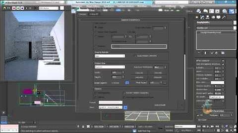 Thực hành 3ds Max - Bài 70 Hướng dẫn thiết đặt đèn Daylight trong 3Dsmax