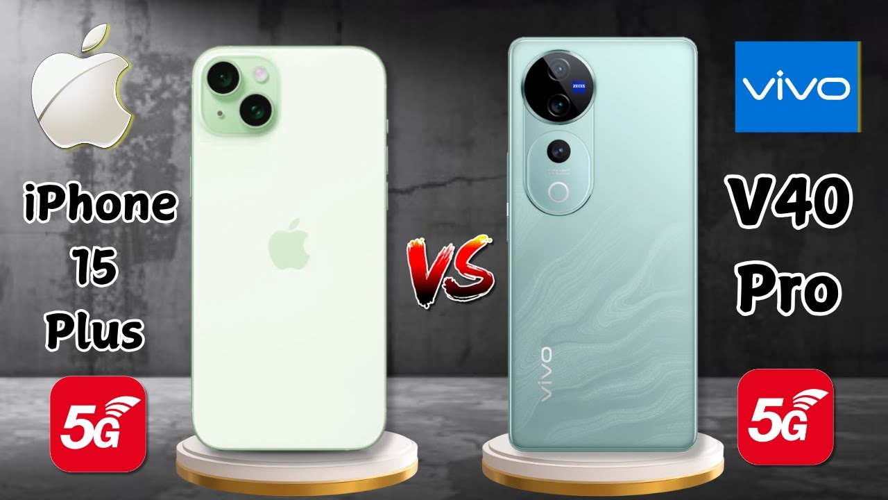Which Smartphone WINS iPhone 15 Plus or Vivo V40 Pro