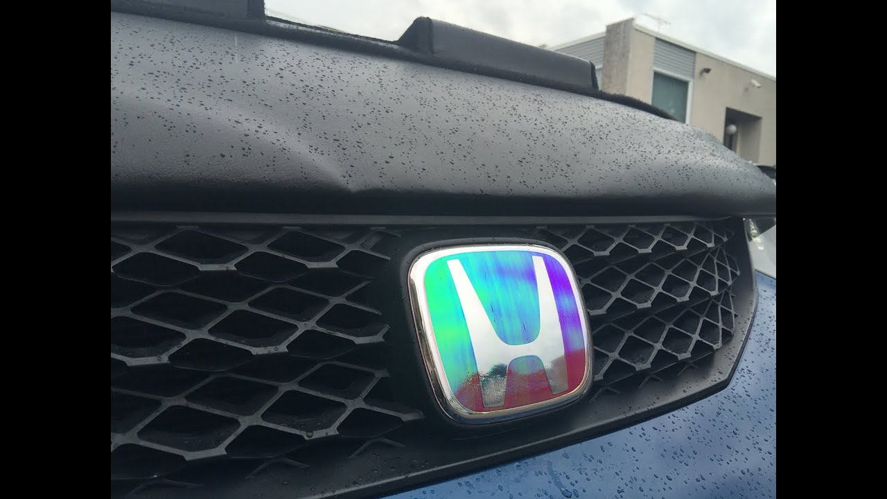 Grafixpressions Alien Eyes Neochrome Jdm Emblem Overlays Honda Civic Si Honda Rims For Cars