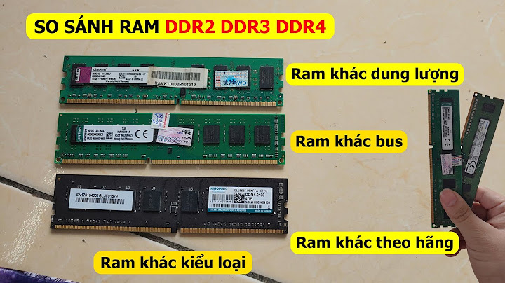 So sánh ddr3 và ddr 4 năm 2024