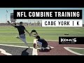 Consecutive Field Goals // NFL Combine Prep // Cade York