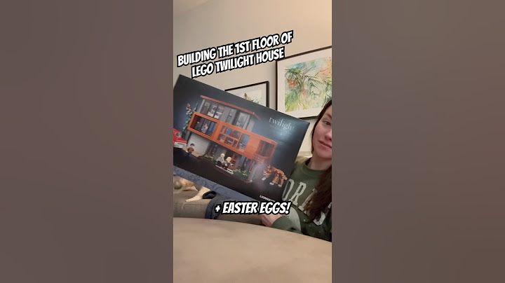 LEGO Twilight Cullen House Easter eggs!