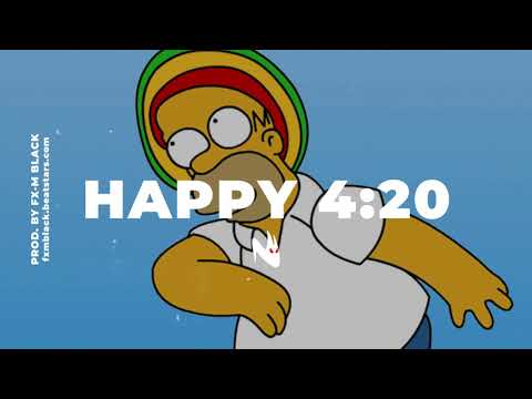BASE DE RAP - “HAPPY 4:20” - REGGAE RAP BEAT HIP HOP INSTRUMENTAL (Prod. Fx-M Black)