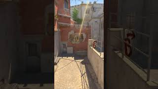 Fast Vitality Window Smoke On Mirage #shorts #cs2
