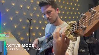 Bass preamp G-BP3 Test #1, Performed by: Konrad Kiełbasa