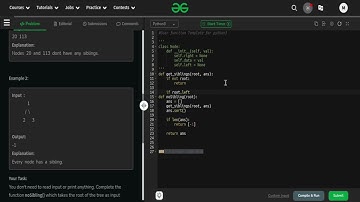 GeeksForGeeks | Print all nodes that don