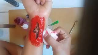 Minha Slug Caseira Maquiagem Artistica Ma Para Ferimentos Fake.