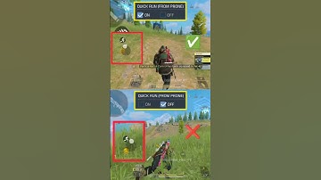 ✅Best Quick Run From Prone Setting in CODM BR💯 Codmoible Tips and Tricks #shorts #codmbr #codmiphone