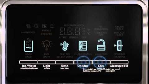 How to Calibrate the Measured Fill Feature at Appliancesconnection.com