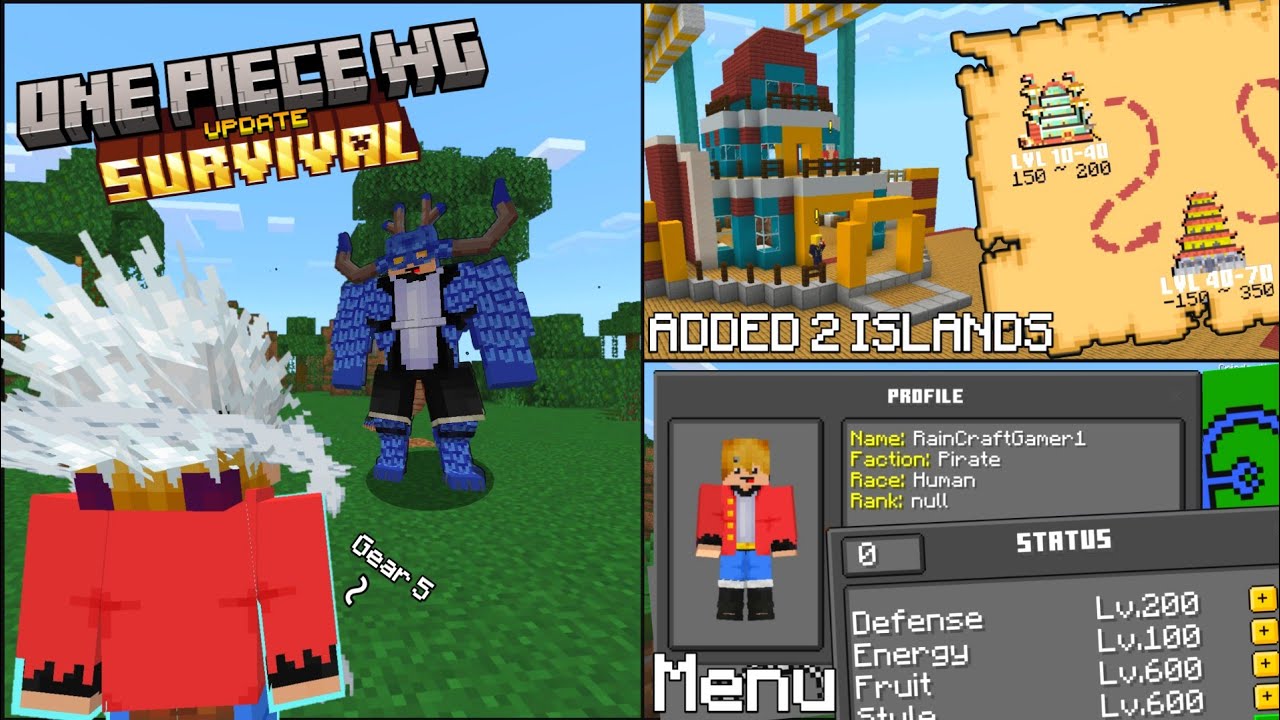 Fruit Piece Update Addon/Mods For Minecraft PE