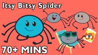 itsy bitsy spider nursery rhymes mother goose club playhouse songs activities spiders preschool