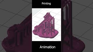 ring printing animation#3dmodel #3d #printing #animation