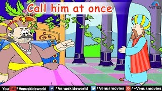 Akbar Birbal Tales ~ Call Him At Once (English) | Animated Moral Stories For Kids