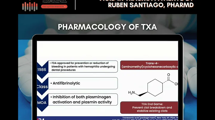 Pharmacology tranexamic acid or TXA by Ruben