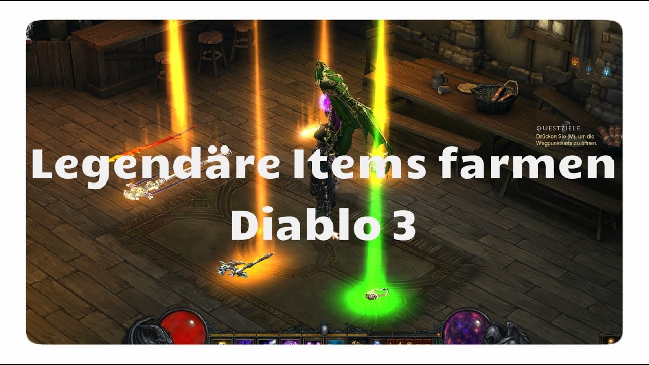 Diablo 3: Legendäre items farmen (Rifts, Kadala, Kanais Würfel) .