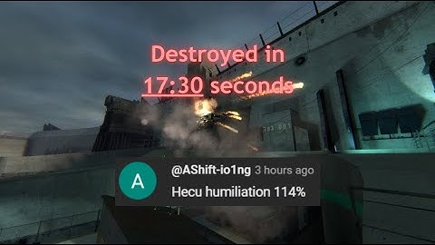 Dark Interval Part 2: Faulkenbury Boss Fight Speedrun [HL2 BETA MOD]