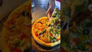 Veg Pizza youtube streetfood shorts viral streetfoodindia dominos spicy pizza pizzalover
