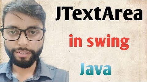 JTextArea in Swing | Java
