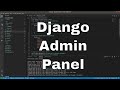 Django Tutorial - Managing Django Admin page basic functionality #5