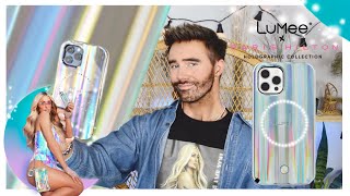 Lumee Halo Case for iPhone 12/12 Pro - Paris Hilton Holographic