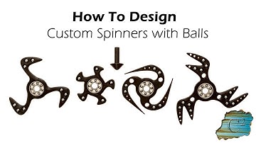 How-To:  Spinners with Balls Volume I (Fusion 360 / 3D Printed)