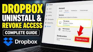 How to uninstall Dropbox desktop app and revoke account access - Complete Guide