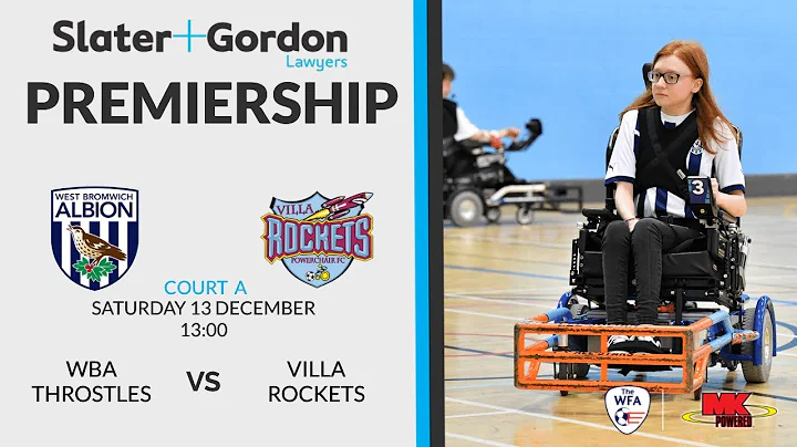 WBA Throstles vs Villa Rockets - Slater & Gordon Premiership Court A