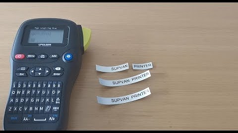 [Expert Instructions] Set "Cutting Mode" to cut/solid line/none cut in SUPVAN LP5120M label printer.