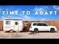 Time to Adapt // Full-Time Living in a 13ft Scamp