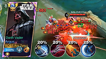 WTF DAMAGE! THIS BUILD IS TOO PERFECT FOR ARGUS!! ARGUS BEST BUILD 2025!