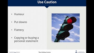 The Personal Statement Video 2