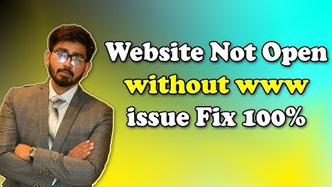 Website Not Open without www issue Fix 100% 2023 | Website Not Loading Without www