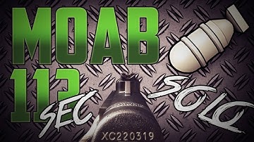 MW3: PP90M1 113 sec MOAB in Seatown