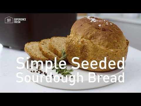 Seeded Sourdough Bread | Panasonic Croustina