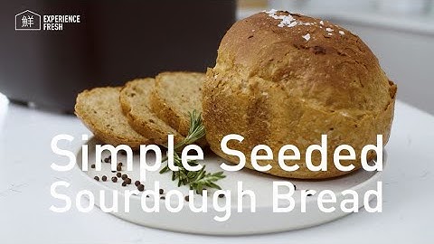 Seeded Sourdough Bread | Panasonic Croustina