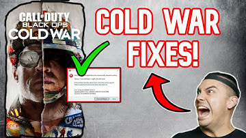 How To FIX BLACK OPS COLD WAR Crashing PC FIX GUIDE Call Of Duty