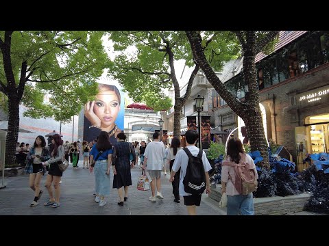 Beijing, China | Hubin road | Walking Tour 4K