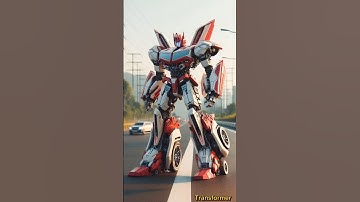 Transformer transform a super bike and armored monster truck #transformers