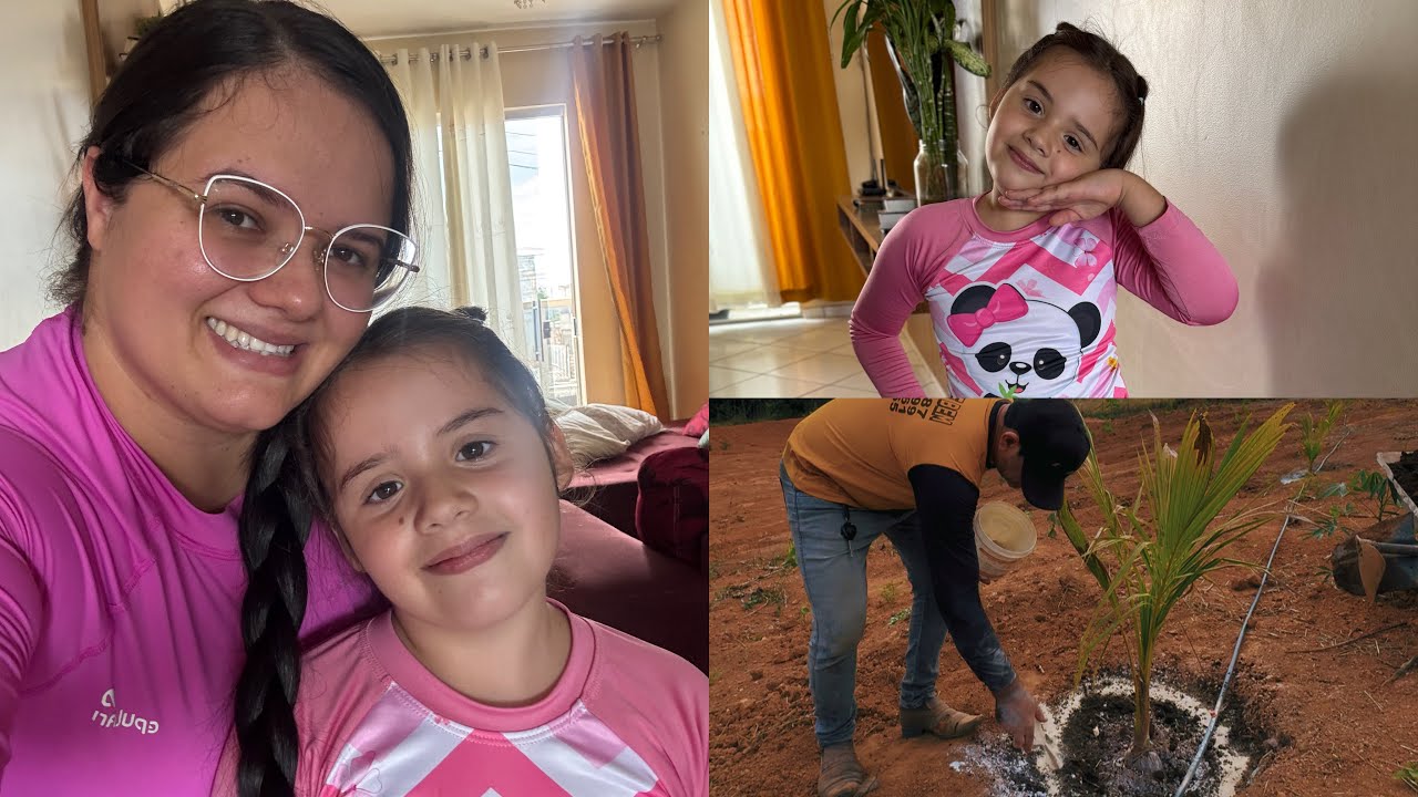 Mais um passo no nosso sítio! Plantamos goiaba, limão e cuidamos dos coqueiros 🌴