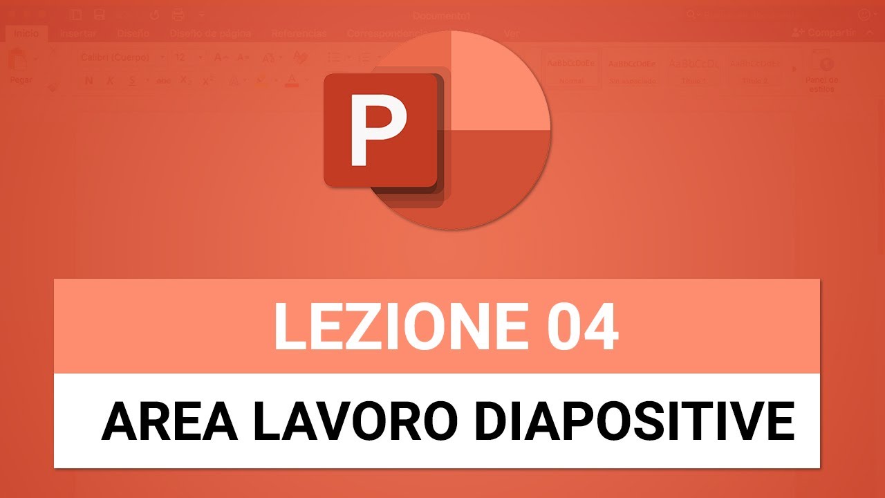 Area Lavoro delle Diapositive - POWERPOINT TUTORIAL ITALIANO 04 - YouTube