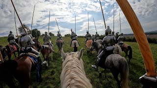 Blue army cavalry tactics POV + skirmish with red army | Feldlager at the Brandenburg 2023