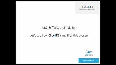 DB2 Bufferpool  Simulation with Click4DB
