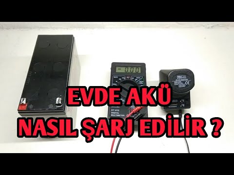 Video: Taşınabilir araç akülerini nasıl şarj edersiniz?