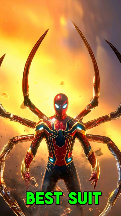 Iron Man’s First Nanotech Suit Explained | The Iron Spider Suit Breakdown 🕷