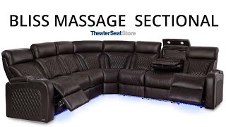 Bliss LHR Massage Sectional