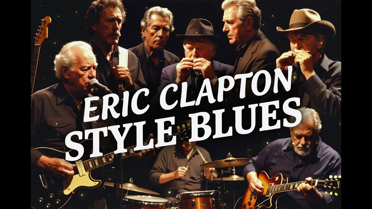 Smoke & Brass Blues | Eric Clapton Old School Blues 🍷