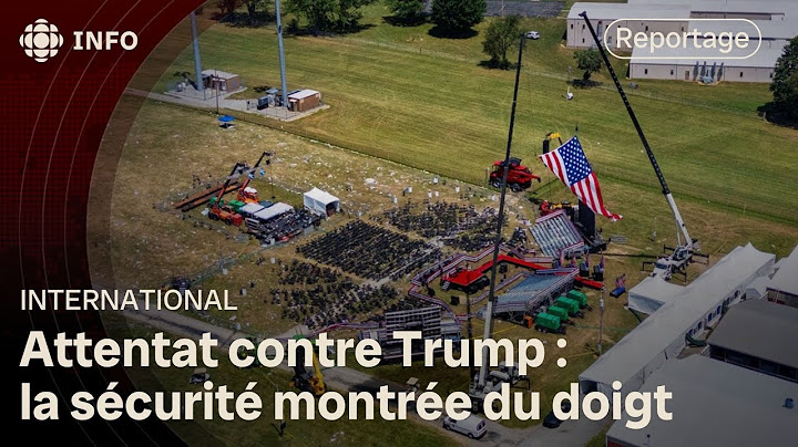 Tentative d'assassinat de Donald Trump : des failles de sécurité?